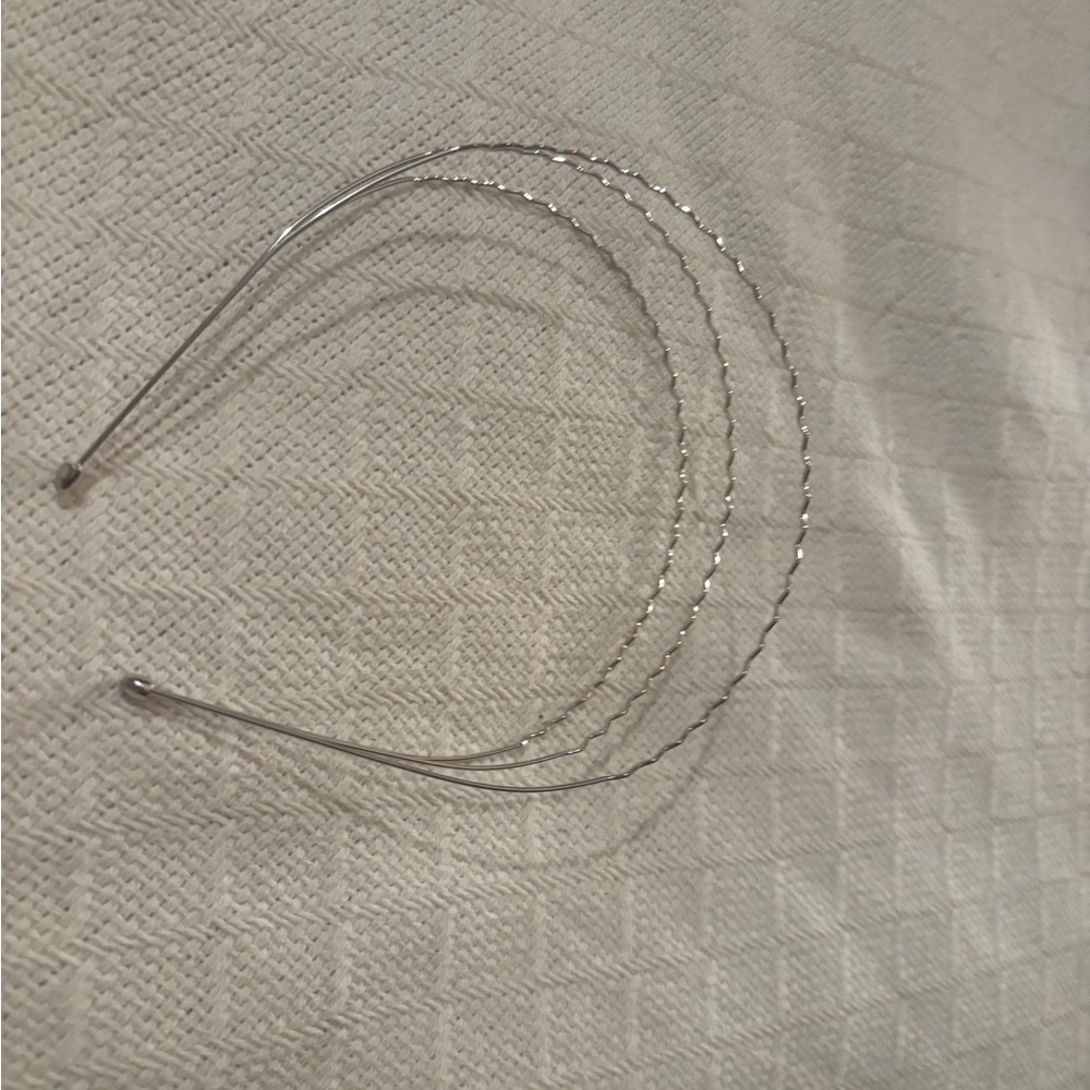 Silver Triple Headband